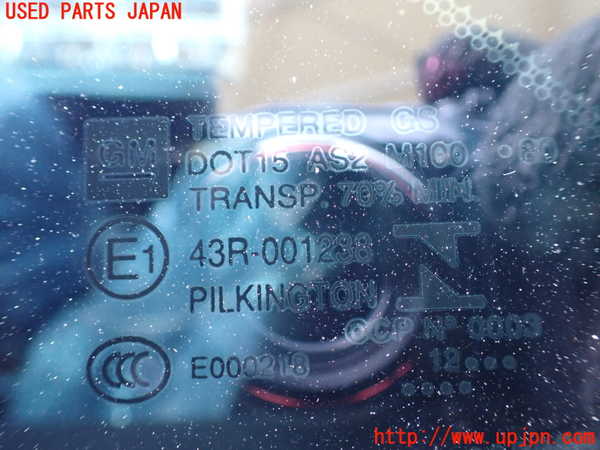 1UPJ-27521382]シボレー・カマロ(不明)左クォーターガラス PILKINGTON M100 中古_m0002.jpg