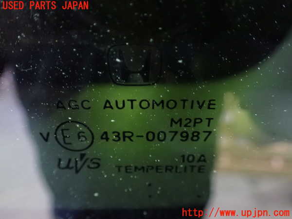 5UPJ-27541380]N-BOX カスタム(エヌ ボックス カスタム)(JF3)右クォーターガラス M2PT 中古_m0002.jpg