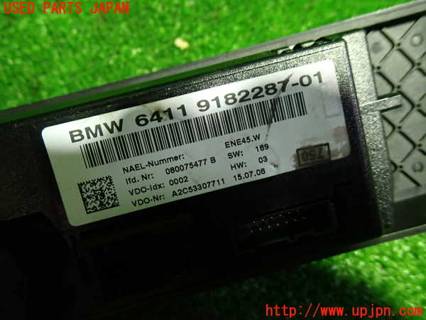 1UPJ-27556066]BMW M3 クーペ E92(WD40)エアコンスイッチ1 中古_m0003.jpg