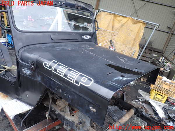 1UPJ-27651060]三菱ジープ(J53(改))ボンネットフード 中古_m0001.jpg