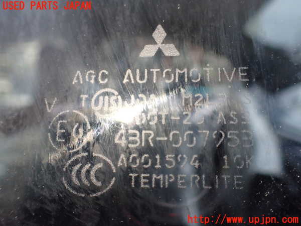 1UPJ-27711320]ランエボ10(CZ4A)左後ドア AGC M2L3 中古_m0005.jpg