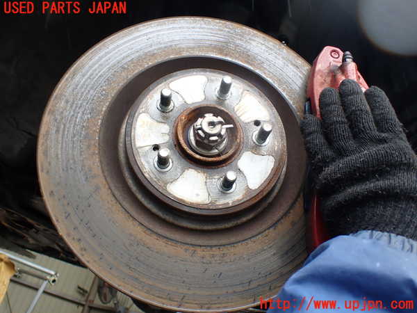 5UPJ-27714290]ランエボ10(CZ4A)右フロントナックルハブ 中古_m0002.jpg