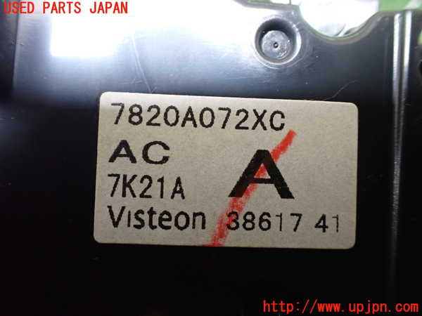 1UPJ-27716066]ランエボ10(CZ4A)エアコンスイッチ1 中古_m0003.jpg
