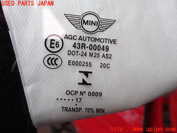 2UPJ-27751230]BMW ミニ(MINI)クーパーD(XT15)右前ドア 【ジャンク品】 (43R-00049 M25) 中古  F55_m0003.jpg