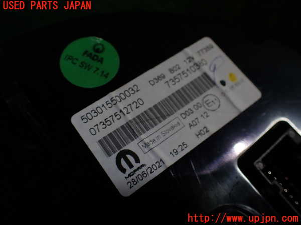 1UPJ-27776170]フィアット・500(31209)スピードメーター 中古_m0004.jpg