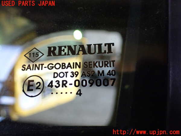 5UPJ-27841260]ルノー・メガーヌ R.S.(ルノー・スポール)(DZF4R)左ドア SEKURIT M40 中古_m0002.jpg
