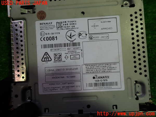 1UPJ-27846480]ルノー・メガーヌ R.S.(ルノー・スポール)(DZF4R)CDプレーヤー 中古_m0002.jpg