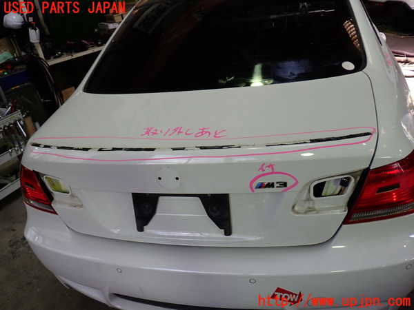 1UPJ-27861500]BMW M3 クーペ(WD40) E92 トランク 中古_m0001.jpg