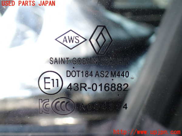 1UPJ-27871260]ルノー・アルカナ(LJLH4MH)左前ドア SEKURIT M440 中古_m0004.jpg