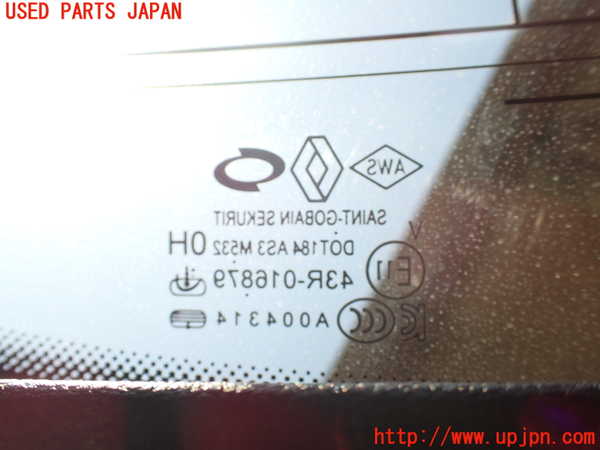 1UPJ-27871566]ルノー・アルカナ(LJLH4MH)バックドア リアゲート ハッチ SEKURIT M532 中古_m0005.jpg