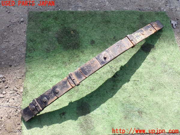 1UPJ-27905105]三菱ジープ(J55)左リアスプリング (リーフスプリング) 中古_m0002.jpg