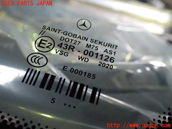 1UPJ-27991195]ベンツ SLK350 R171(171456)フロントガラス 中古 SAINT-GOBAIN SEKURIT M75 43R-001126_m0002.jpg