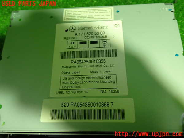 1UPJ-27996589]ベンツ SLK350 R171(171456)カーナビゲーション 中古_m0003.jpg