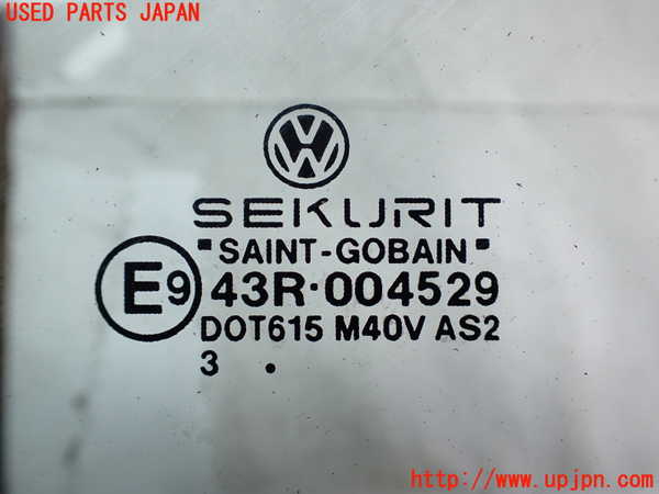 2UPJ-28061380]VW ニュービートルカブリオレ(1YAZJ)右クォーターガラス (43R-004529) 中古_m0002.jpg