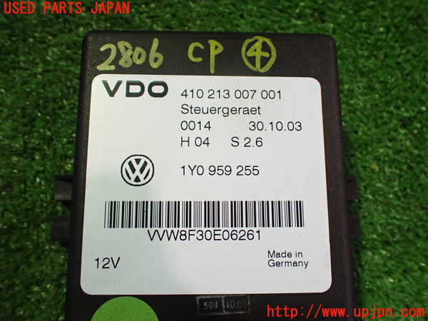 5UPJ-28066149]VW ニュービートルカブリオレ(1YAZJ)コンピューター4 中古_m0004.jpg