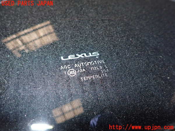 5UPJ-28121380]レクサス・CT200h(ZWA10)右クォーターガラス 中古 AGC M2L3_m0002.jpg
