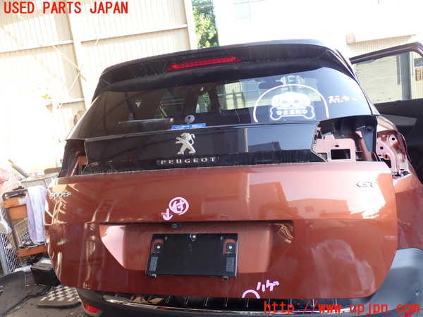 5UPJ-28141566]プジョー・5008(P87AH01)バックドア リアゲート ハッチ 中古_m0001.jpg