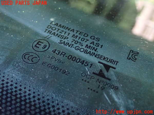 1UPJ-28151195]シトロエン・C3 エアクロス(A8HN05)フロントガラス DOT 211 M107 AS1 中古_m0002.jpg