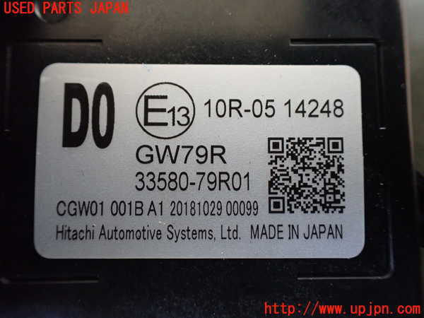 5UPJ-28276147]ジムニー(JB64W)コンピューター2 (33580-79R01) 中古_m0002.jpg