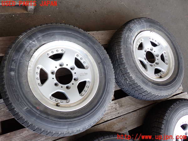 2UPJ-28319025]ハイエースバン200系(KDH206V)タイヤ　ホイール　4本セット 215/70R15 ジャンク品 中古_m0002.jpg
