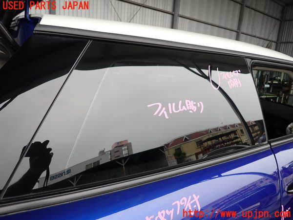 5UPJ-28351380]BMW ミニ(MINI)クーパーS(XR20M)(F56)右クォーターガラス 中古(43R-00048 M188)_m0002.jpg