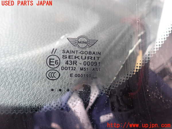 2UPJ-28371195]BMW ミニ(MINI)クーパーS(MF16S)(R56)フロントガラス 中古(43R-00091 M51)_m0002.jpg