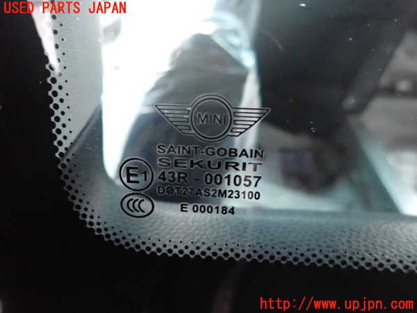 2UPJ-28371382]BMW ミニ(MINI)クーパーS(MF16S)(R56)左クォーターガラス 中古(43R-001057 M231)_m0002.jpg