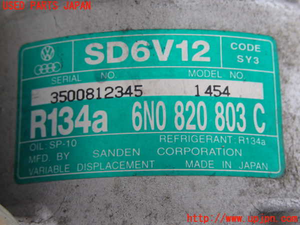 2UPJ-28386025]VW ルポGTI(6EAVY)エアコンコンプレッサー 中古_m0004.jpg