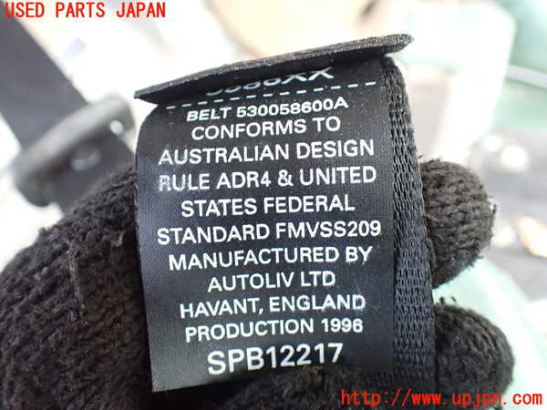 1UPJ-28407185]アストンマーティン・DB7(AM7)左2列目シートベルト 中古_m0002.jpg
