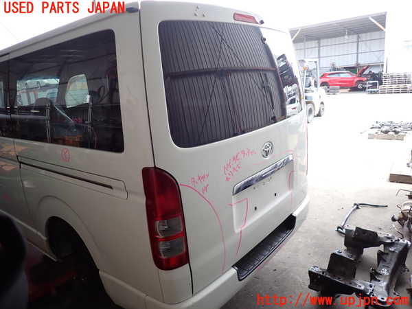 2UPJ-28491566]レジアスエース(ハイエース200系)(KDH206V)バックドア リアゲート ハッチ (43R-007953) 中古_m0001.jpg
