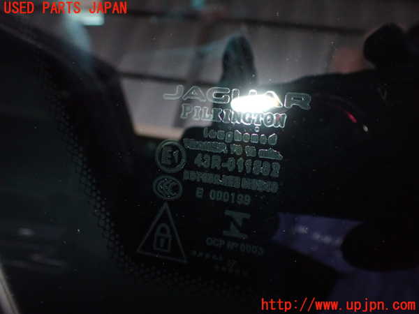 2UPJ-28531382]ジャガー・XF(JB2NA)左クォーターガラス (43R-011582 M3240) 中古_m0002.jpg