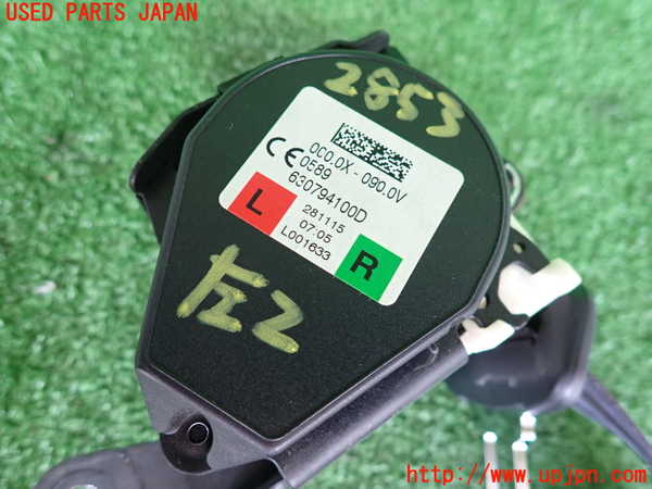 2UPJ-28537185]ジャガー・XF(JB2NA)左2列目シートベルト 中古_m0002.jpg