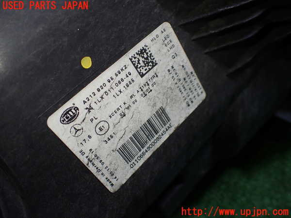 1UPJ-28551132]ベンツ E300 ステーションワゴン(212255C)S212左ヘッドライト LED 中古_m0003.jpg
