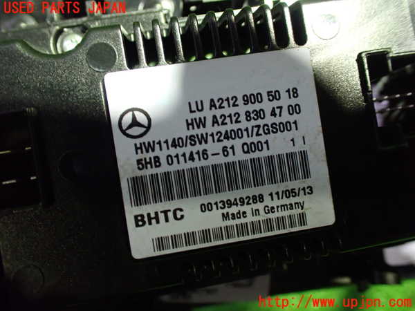 1UPJ-28556066]ベンツ E300 ステーションワゴン(212255C)S212エアコンスイッチ1 中古_m0002.jpg