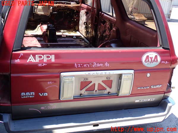 2UPJ-28601566]ハイラックスサーフ N130系 4ドア(VZN130G)バックドア リアゲート ハッチ 中古 ASAHI M284 43R-00034_m0001.jpg