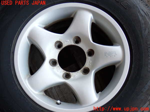 2UPJ-28609025]ハイラックスサーフ N130系 4ドア(VZN130G)社外タイヤ　ホイール(NR595)　4本セット 215/80R15 ジャンク_m0002.jpg