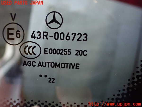 2UPJ-28701380]ベンツ B200 d(247012)(W247)右クォーターガラス 中古(43R-006723)_m0002.jpg
