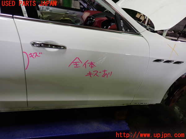 1UPJ-28751230]マセラティ・ギブリ(MG30D)右前ドア 中古 SAINT-GOBAIN SEKURIT M1502 43R-00043_m0001.jpg
