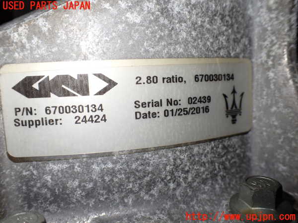 1UPJ-28754355]マセラティ・ギブリ(MG30D)リアデフ 中古_m0005.jpg