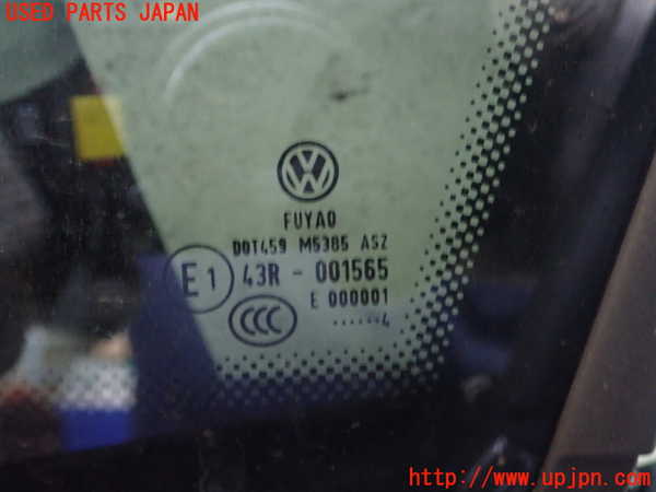 5UPJ-28771202]VW ゴルフ ヴァリアント(AUCJZ)左フロント三角窓ガラス 中古 FUYAO M5385 43R-001565_m0002.jpg