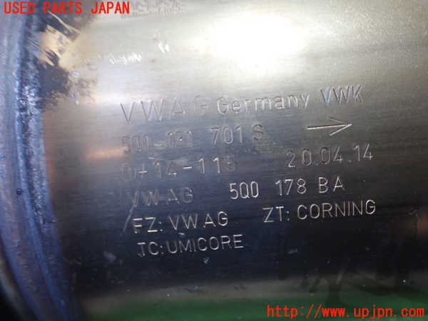 1UPJ-28772661]VW ゴルフ ヴァリアント(AUCJZ)触媒1 中古_m0003.jpg