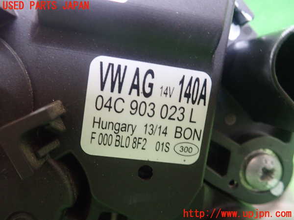 5UPJ-28776015]VW ゴルフ ヴァリアント(AUCJZ)オルタネーター(ダイナモ) 中古_m0002.jpg