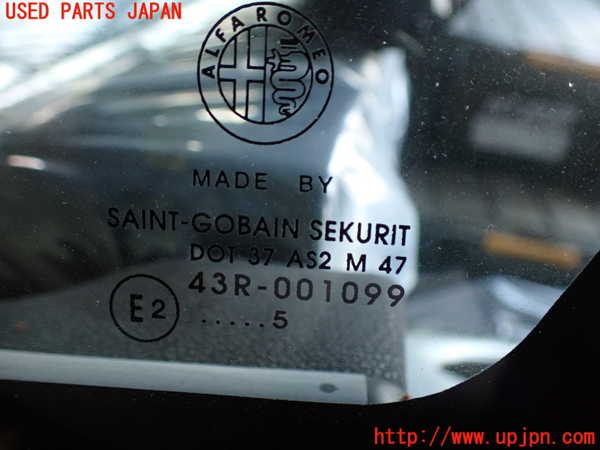 2UPJ-28791382]アルファロメオ・147 GTA(937AXL)左クォーターガラス (43R-001099 M47) 中古_m0002.jpg