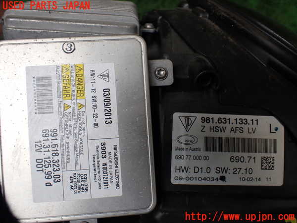 1UPJ-28821132]ポルシェ・ケイマンS(981MA123)左ヘッドライト HID 中古_m0004.jpg