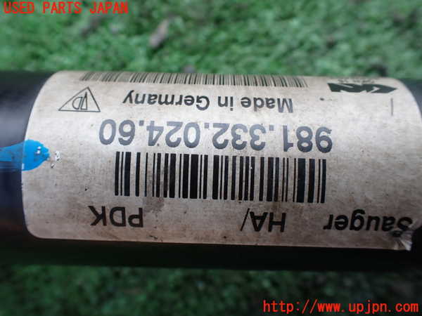 1UPJ-28824020]ポルシェ・ケイマンS(981MA123)右リアドライブシャフト 中古_m0004.jpg