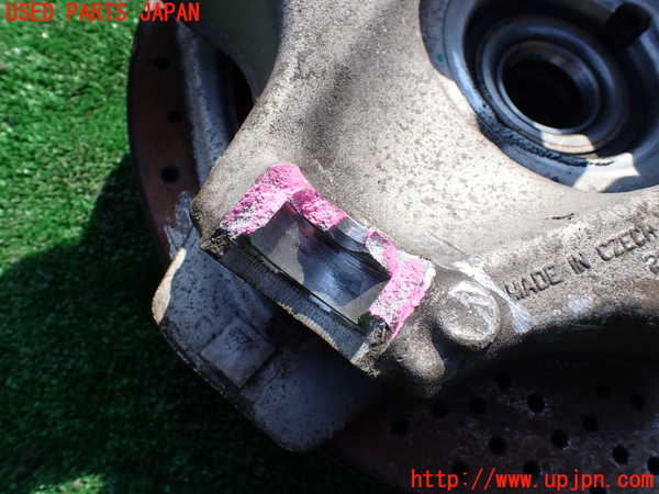 1UPJ-28824305]ポルシェ・ケイマンS(981MA123)左リアナックルハブ 【ジャンク】_m0004.jpg