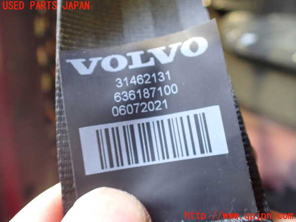 2UPJ-28867155]ボルボ・XC40(XB420TXCM)右2列目シートベルト 中古_m0002.jpg