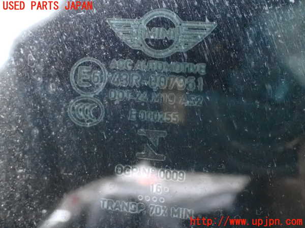 2UPJ-28871380]BMW ミニ(MINI)クーパーD クロスオーバー(YT20)右クォーターガラス (43R-007951 M19) 中古 F60_m0002.jpg