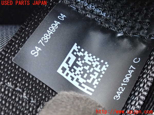 2UPJ-28877155]BMW ミニ(MINI)クーパーD クロスオーバー(YT20)右2列目シートベルト 中古 F60_m0002.jpg