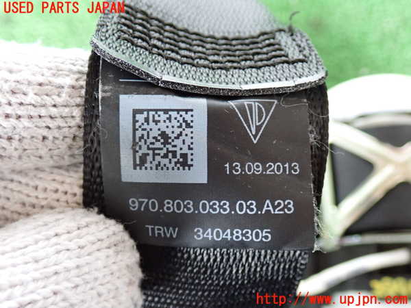 2UPJ-28917075]ポルシェ・パナメーラ S E-ハイブリッド(970CGEA)助手席シートベルト 中古_m0002.jpg